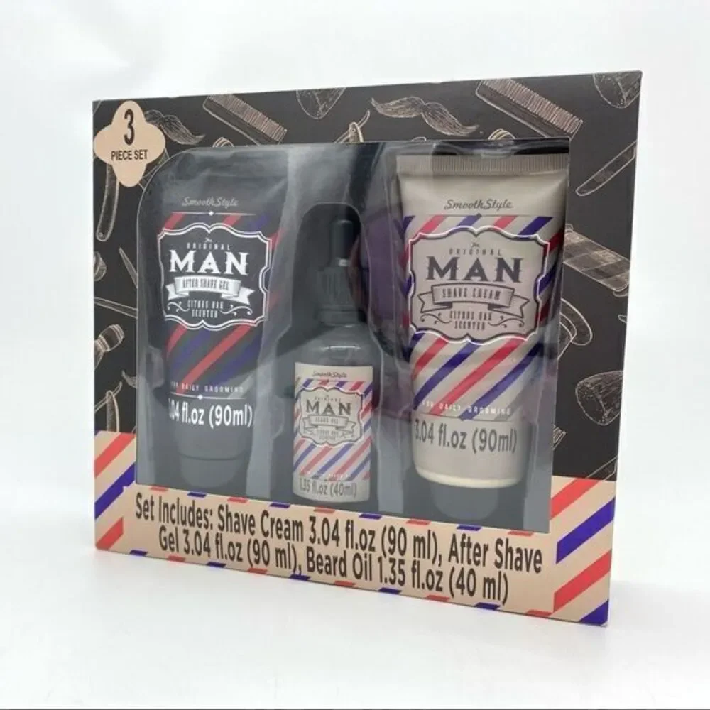 Mens Gift Set Shave and Beard Set New